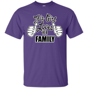 This Girl Loves Her Family T-Shirt