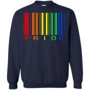 PRIDE Barcode LGBTQ Pride Sweatshirt