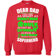 Dear Dad You Are My Favourite Superhero Sweatshirt