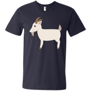 Goat Emoji Men’s V-Neck T-Shirt