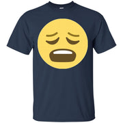 Overworked Emoji Face T-Shirt