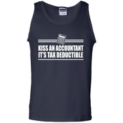 Kiss an Accountant It’s Tax Deductible Tank Top