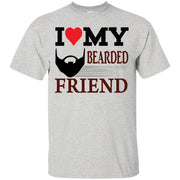 I Love My Bearded Friend T-Shirt