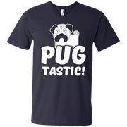 Pug Tastic! Men’s V-Neck T-Shirt