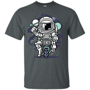 Spaceman Riding a Bike T-Shirt