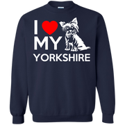 I Love My Yorkshire Dog Sweatshirt