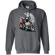 Always Wear a Helmet! Biker Hoodie