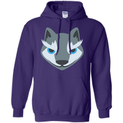 Wolf Face Emoji Hoodie