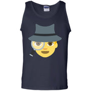 Yellow Spy Emoji Tank Top