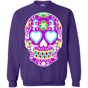Colorful Skull Art Sweatshirt