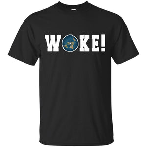 WOKE! Flat Earth Society T-Shirt