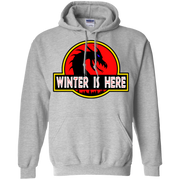 Winter is Here! Dracarys Mother of Dragons Park Jurassic Parody Hoodie