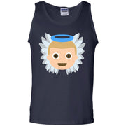 White Angel Emoji Tank Top