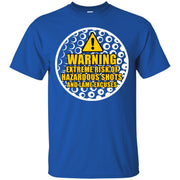 Warning! Extreme Risk of Hazardous Shots & Lame Excuses Golf T-Shirt