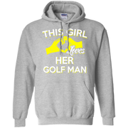 This Girl Loves Her Golf Man Hoodie