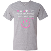 Double Your Happiness, I Don’t get Drunk I Get Better Men’s V-Neck T-Shirt