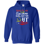 Thats my Awesome Daughter Out There Baseball Hoodie