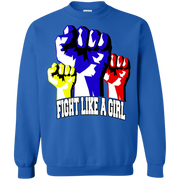 Fight Like a Girl! Womens Day Protest Sweatshirt