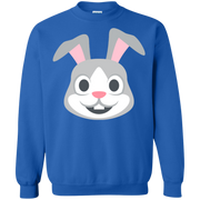 Happy Rabbit Face Emoji Sweatshirt
