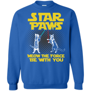 Star Paws Meow the force be with you Sweatshirt