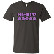 Member Berries in a Row! Member? Men’s V-Neck T-Shirt