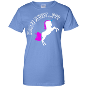 Was it Fluffy..? Unicorn Fitted T-Shirt