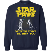 Star Paws Meow the force be with you Sweatshirt