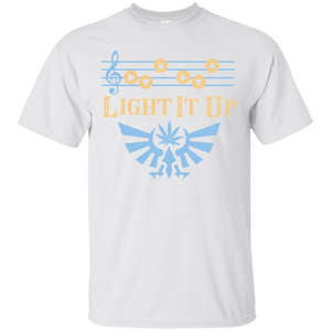 Zelda Light Up Up ‘Make It Rain’ Song T-Shirt