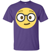 Geeky Emoji Face T-Shirt