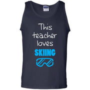 This Teacher Loves Skiing Tank Top
