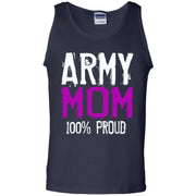 Army Mom 100% Proud Tank Top
