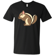 Squirrel Emoji Men’s V-Neck T-Shirt