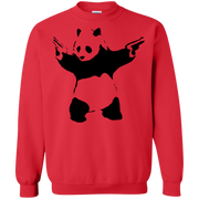 Banksy’s Panda Holding Duel Guns Sweatshirt