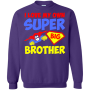 I Love my Super Big Brother Sweatshirt