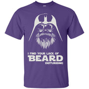 I Find Your Lack Of Beard Disturbing Parody T-Shirt
