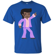 Disco Dancing Black Man Emoji T-Shirt