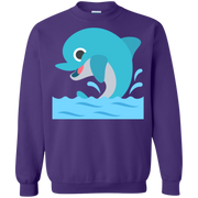 Happy Dolphin Emoji Sweatshirt