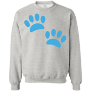 Paw Prints Love Dogs or Cats Sweatshirt