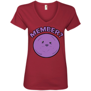 Member Berries! Member Ladies’ V-Neck T-Shirt