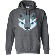 Wolf Face Emoji Hoodie