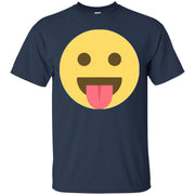 Tongue Out Emoji Face T-Shirt