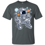Spaceman Ice-Cream Cartoon T-Shirt