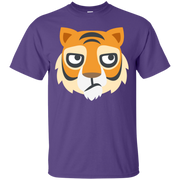 Tiger Face Emoji_T Shirt_navy