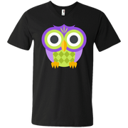 Owl Emoji Men’s V-Neck T-Shirt