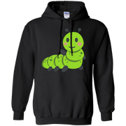 Waving Caterpillar Emoji Hoodie