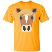 Horse Face Emoji T-Shirt