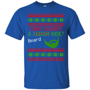 Who Wants a Beard Ride? Christmas Jumper T-Shirt