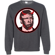Scary Trump Devil Horns Sweatshirt