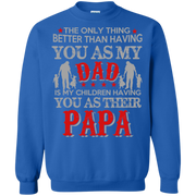 The Only Thing Better than Having Dad is My Children having Papa Sweatshirt