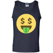 Money Face Emoji Tank Top